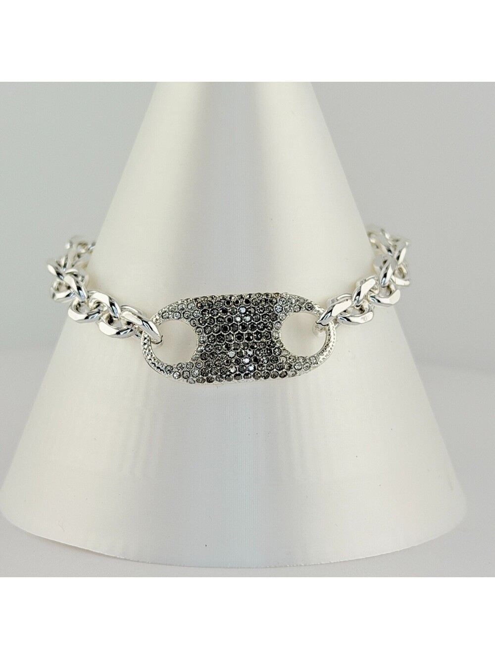 Bomb Party Bracelet - Mariner Bolo Style Pulley on Silver Plating